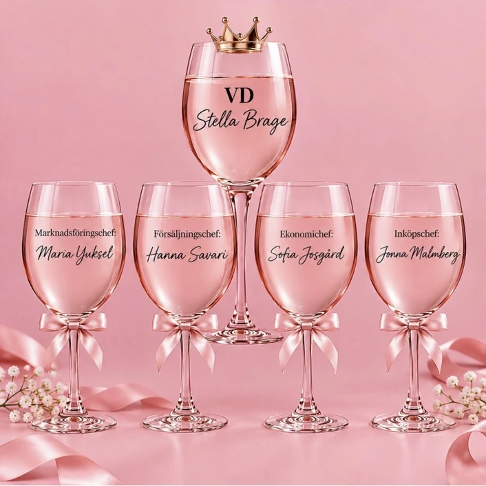 Designinspiration för Bella Personligt Glas